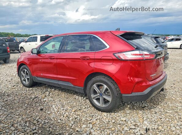 2FMPK4J96LBB21305 2020 FORD EDGE Red უკანა მარცხენა