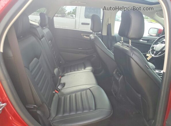 2FMPK4J96LBB21305 2020 FORD EDGE Red უკანა სალონის ხედი