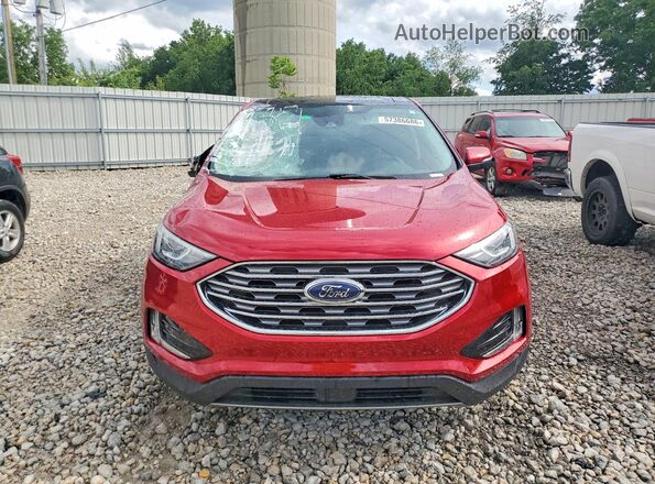 2FMPK4J96LBB21305 2020 FORD EDGE Red წინა ხედი