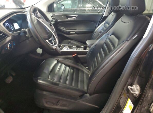 2FMPK4J96LBB31834 2020 FORD EDGE Black Front interior view