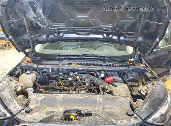 2FMPK4J96LBB31834 2020 FORD EDGE Black Engine compartment view