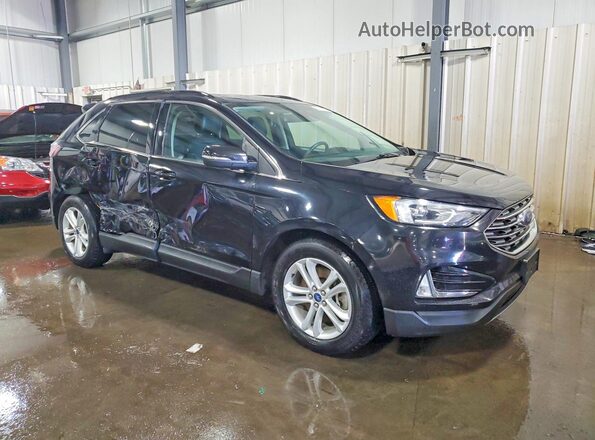 2FMPK4J96LBB43272 2020 FORD EDGE Black Front right