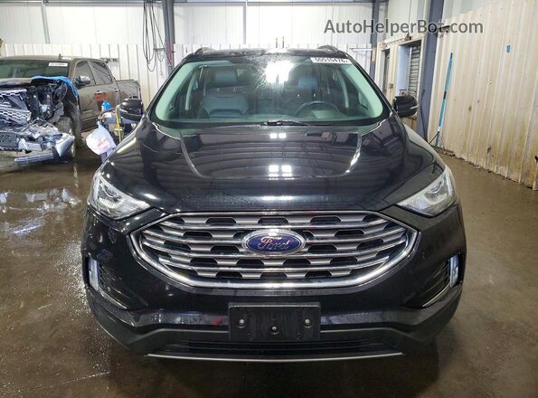 2FMPK4J96LBB43272 2020 FORD EDGE Black Front view