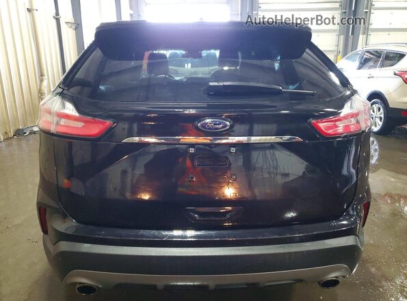 2FMPK4J96LBB43272 2020 FORD EDGE Black Rear view