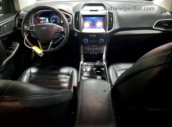 2FMPK4J96LBB43272 2020 FORD EDGE Black Dashboard view