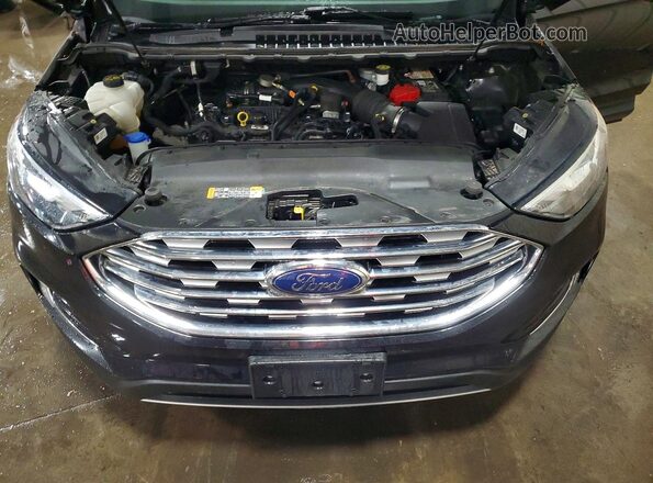 2FMPK4J96LBB43272 2020 FORD EDGE Black Rear interior view