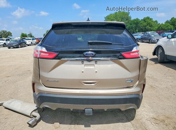 2FMPK4J96LBB43384 2020 FORD EDGE Gold Հետևի տեսք