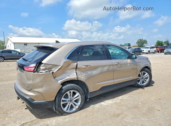 2FMPK4J96LBB43384 2020 FORD EDGE Gold Հետևի աջ