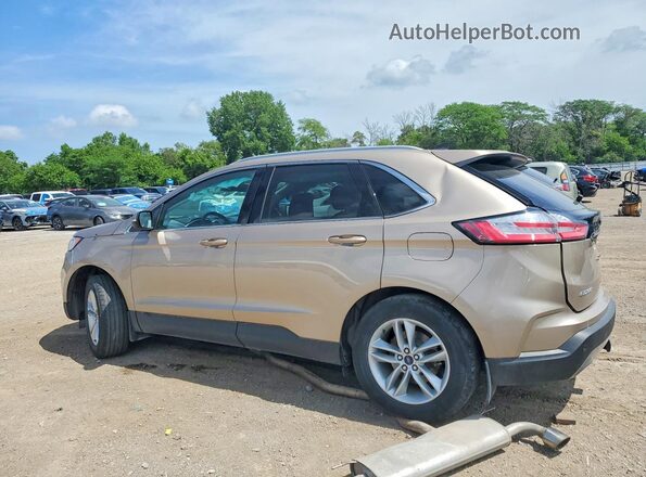 2FMPK4J96LBB43384 2020 FORD EDGE Gold Հետևի ձախ