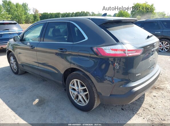 2FMPK4J96MBA11954 2021 FORD EDGE Dark Blue Trasero izquierdo