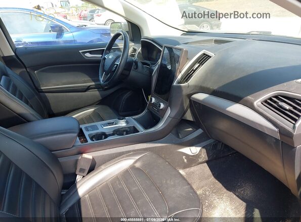 2FMPK4J96MBA11954 2021 FORD EDGE Dark Blue Vista interior delantera