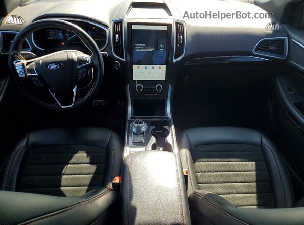 2FMPK4J96MBA48776 2021 FORD EDGE Burgundy Widok deski rozdzielczej