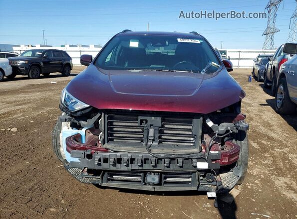 2FMPK4J96MBA48776 2021 FORD EDGE Burgundy Widok z przodu