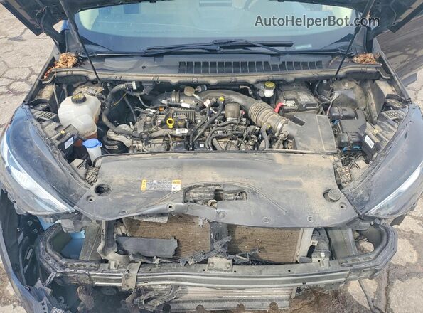 2FMPK4J96NBA34765 2022 FORD EDGE Черный Вид подкапотного пространства