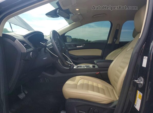 2FMPK4J96NBA34765 2022 FORD EDGE Черный Вид салона спереди
