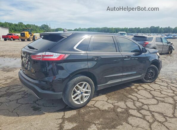 2FMPK4J96NBA34765 2022 FORD EDGE Черный Задняя правая четверть