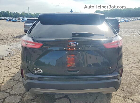 2FMPK4J96NBA34765 2022 FORD EDGE Черный Вид сзади