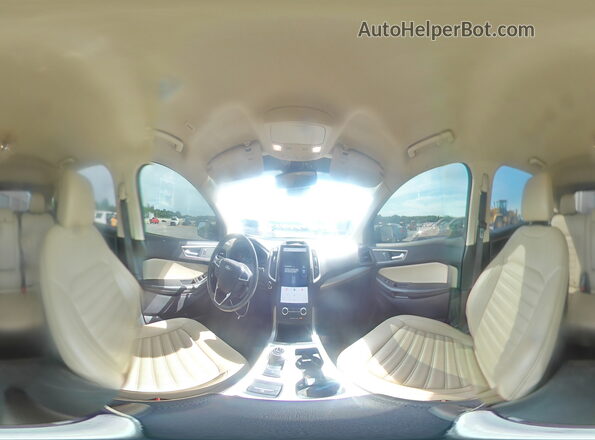 2FMPK4J96NBA34765 2022 FORD EDGE Черный Панорамный вид салона 360°