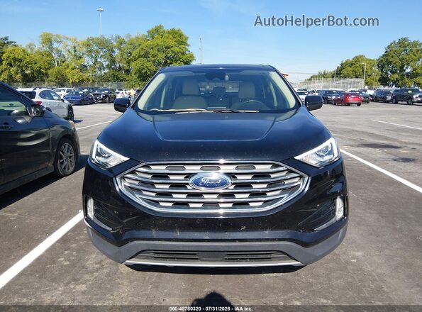 2FMPK4J96NBA41439 2022 FORD EDGE Black Widok z przodu
