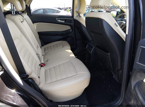 2FMPK4J96NBA41439 2022 FORD EDGE Black Widok naklejki z numerem VIN