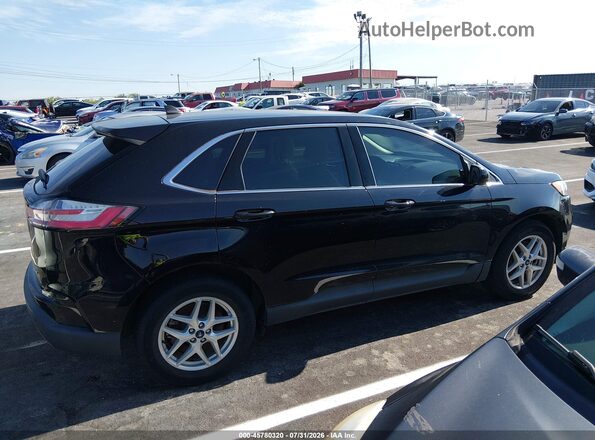 2FMPK4J96NBA41439 2022 FORD EDGE Black Widok wnętrza z tyłu