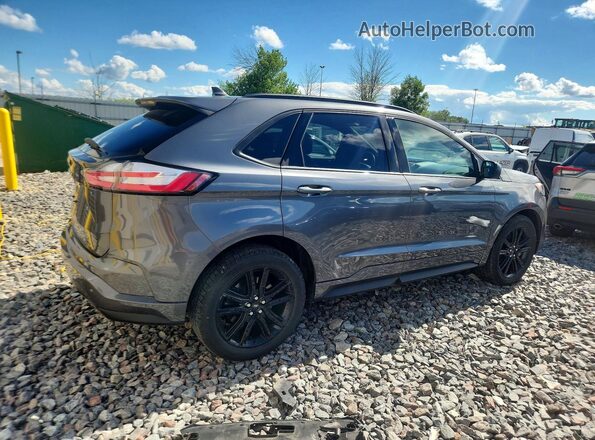 2FMPK4J96NBA59861 2022 FORD EDGE Gray Задня права чверть