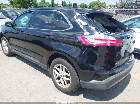 2FMPK4J96NBA87630 2022 FORD EDGE Черный Задняя левая четверть