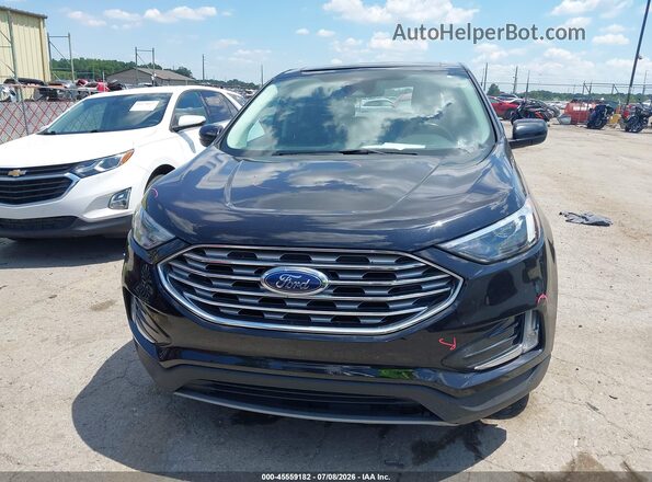 2FMPK4J96NBA87630 2022 FORD EDGE Черный Вид щитка приборов
