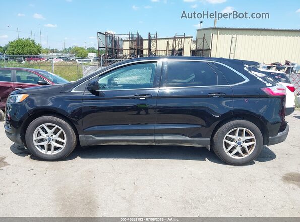 2FMPK4J96NBA87630 2022 FORD EDGE Черный Панорамный вид салона 360°