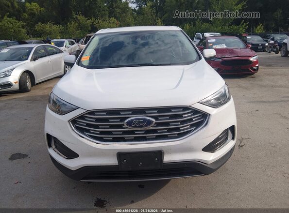 2FMPK4J96NBA94657 2022 FORD EDGE Белый Вид щитка приборов