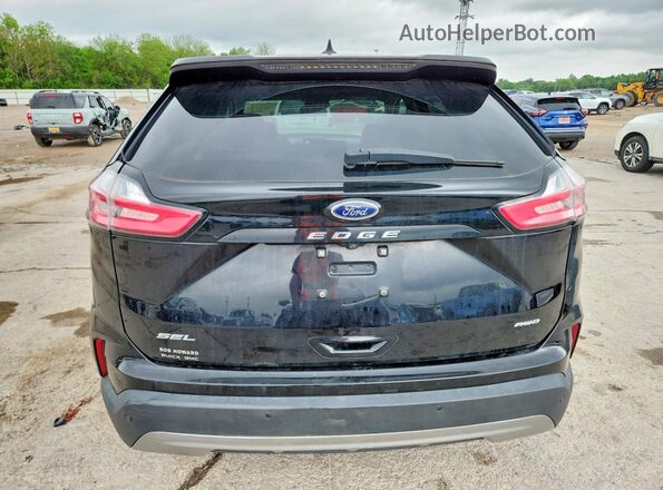 2FMPK4J96PBA01638 2023 FORD EDGE Black Widok z tyłu