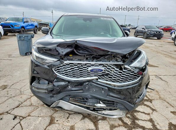 2FMPK4J96PBA01638 2023 FORD EDGE Black Widok z przodu