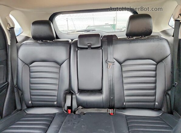 2FMPK4J96PBA01638 2023 FORD EDGE Black Widok tylnych siedzeń