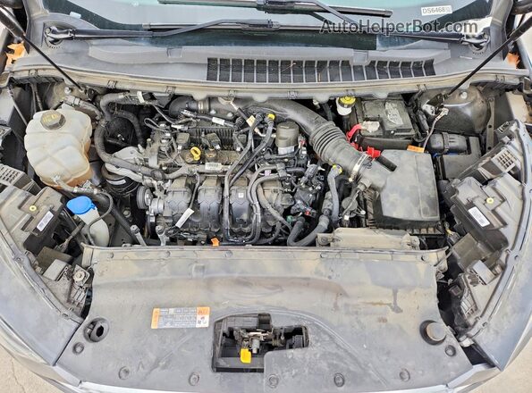 2FMPK4J96PBA30122 2023 FORD EDGE Gray Rear interior view