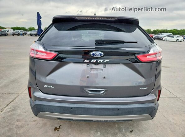 2FMPK4J96PBA30122 2023 FORD EDGE Gray Rear view