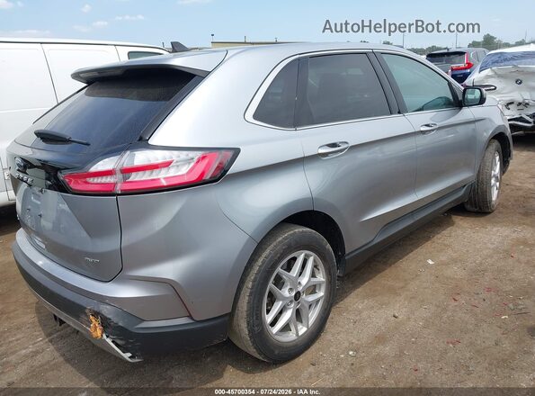 2FMPK4J96PBA54842 2023 FORD EDGE Серебряный Задняя правая четверть