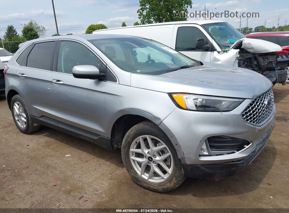 2FMPK4J96PBA54842 2023 FORD EDGE Серебряный Вид задней части салона