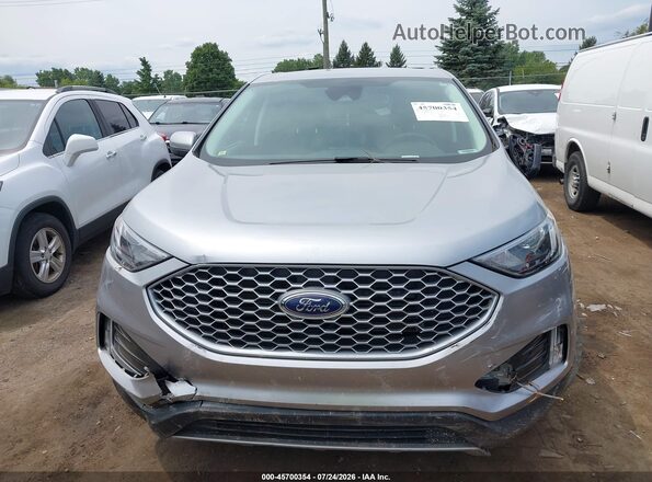 2FMPK4J96PBA54842 2023 FORD EDGE Серебряный Вид щитка приборов