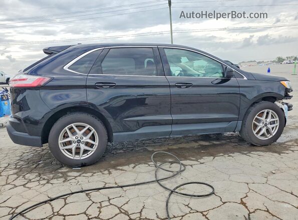 2FMPK4J96RBA14571 2024 FORD EDGE Черный Задняя правая четверть