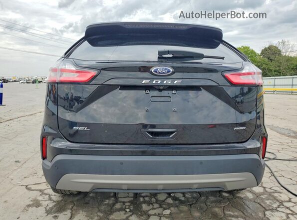 2FMPK4J96RBA14571 2024 FORD EDGE Черный Вид сзади