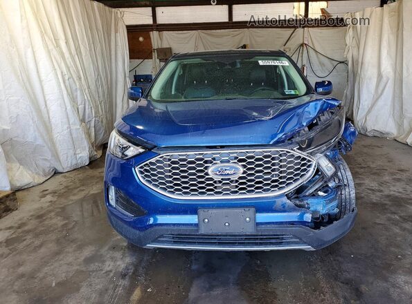 2FMPK4J96RBB25623 2024 FORD EDGE Синий Вид спереди