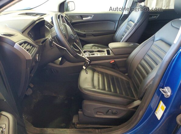 2FMPK4J96RBB25623 2024 FORD EDGE Синий Вид салона спереди