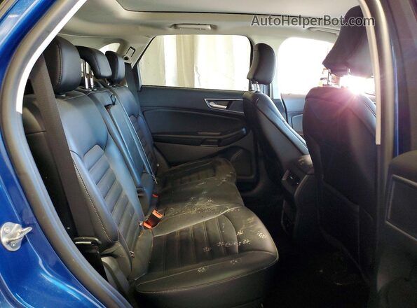 2FMPK4J96RBB25623 2024 FORD EDGE Синий Вид задней части салона