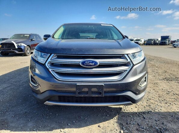 2FMPK4J97GBB25384 2016 FORD EDGE Серый Вид спереди