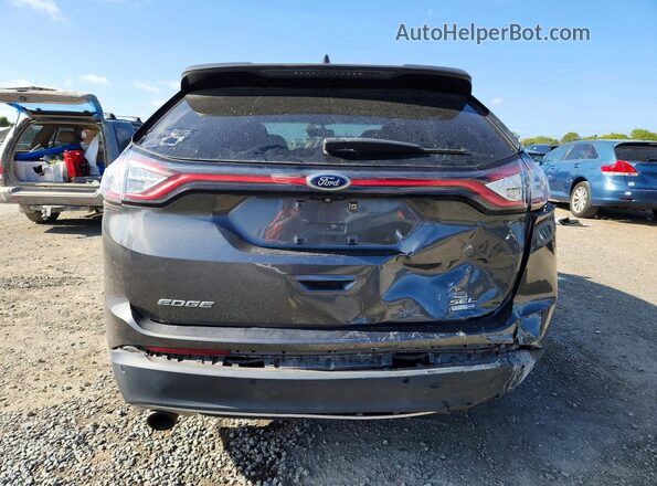 2FMPK4J97GBB25384 2016 FORD EDGE Серый Вид сзади