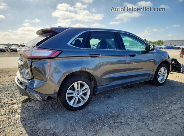 2FMPK4J97GBB25384 2016 FORD EDGE Серый Задняя правая четверть