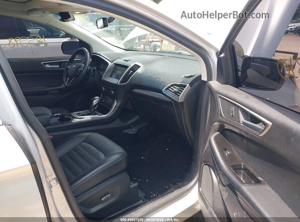 2FMPK4J97GBB30634 2016 FORD EDGE Silver Սալոնի դիմացի տեսք