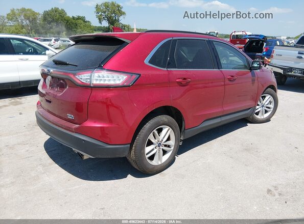 2FMPK4J97GBC37134 2016 FORD EDGE Brown Rear right