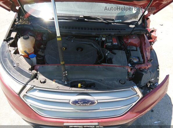 2FMPK4J97GBC37134 2016 FORD EDGE Brown Rear view