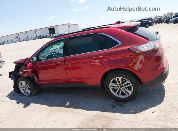 2FMPK4J97GBC37134 2016 FORD EDGE Brown 360 interior view